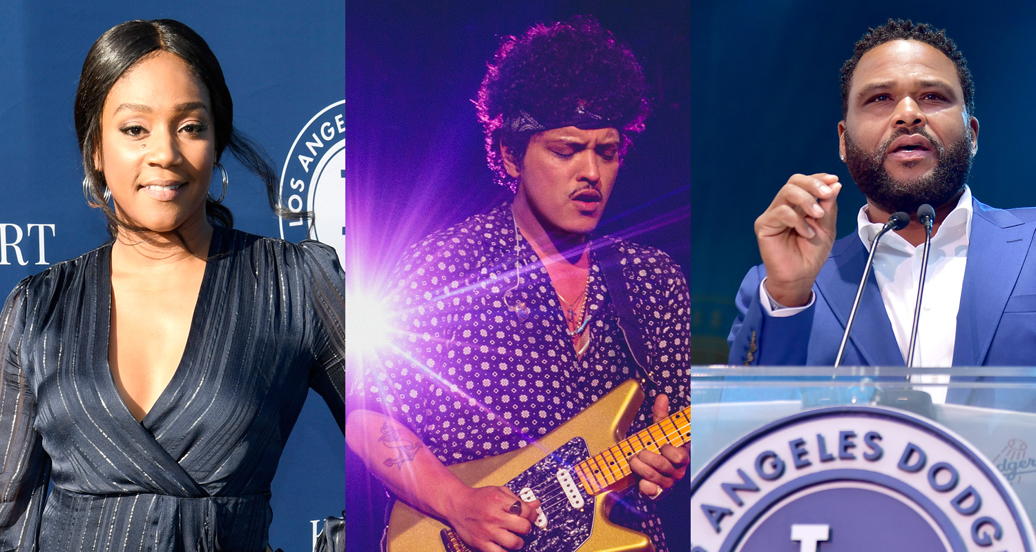 Bruno Mars Performs at LA Dodgers Foundation Blue Diamond Gala