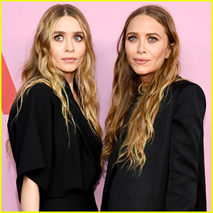 Mary-Kate & Ashley Olsen Twin in Matching Tiaras for 33rd Birthdays