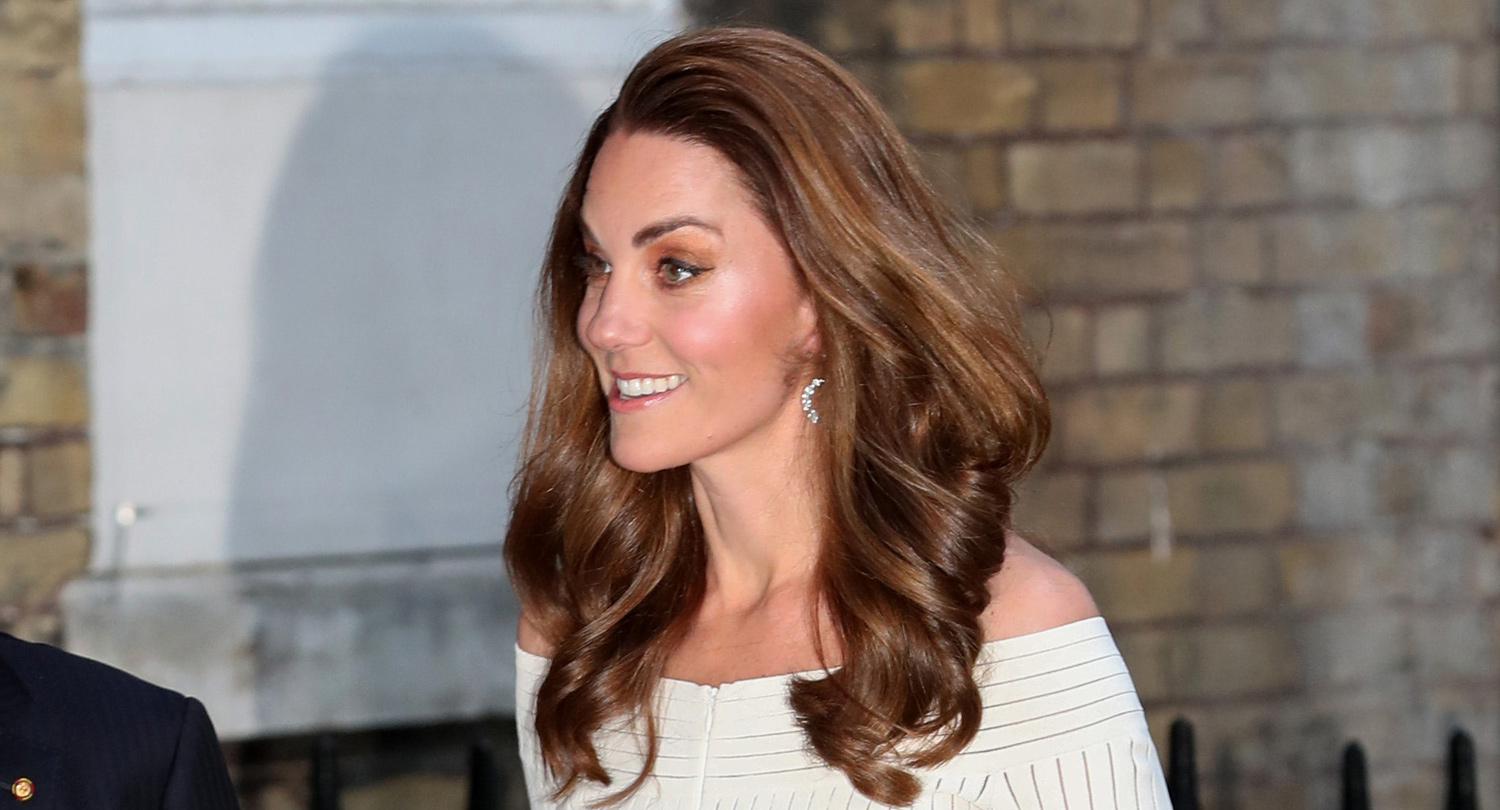 Duchess Kate Middleton Wears Cream Dress for Addiction Awareness Week