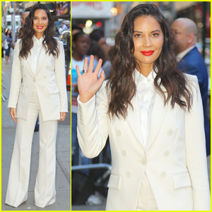 Olivia Munn Hits NYC for 'The Rook' Promo!