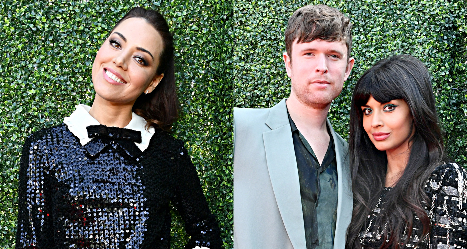 Aubrey Plaza, Jameela Jamil, & James Blake Attend MTV Movie & TV Awards