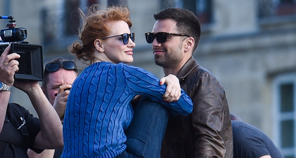 Jessica Chastain & Sebastian Stan Film More Romantic Scenes for ’355