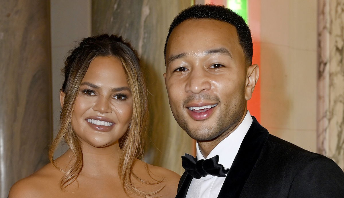 Chrissy Teigen & John Legend’s Son Takes His First Steps & It Was