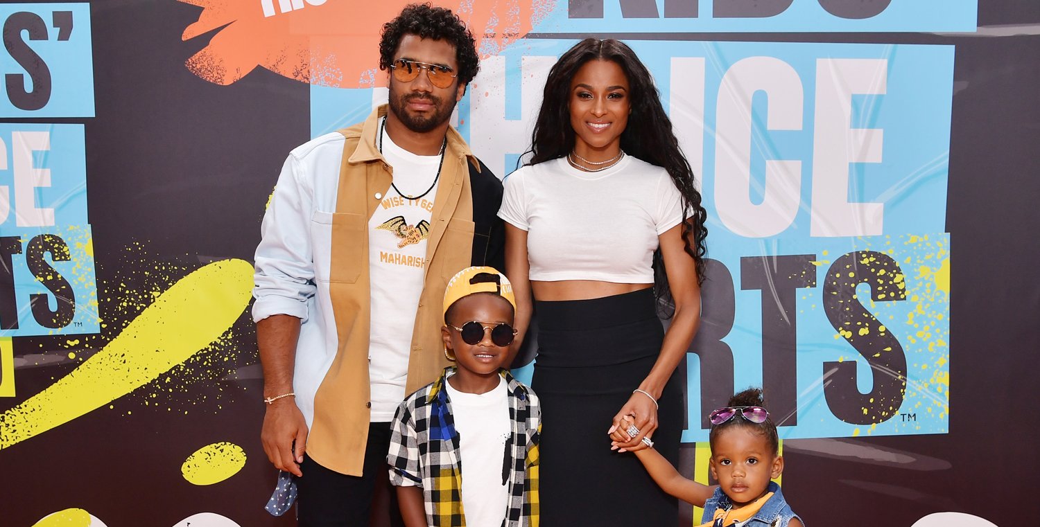 Ciara & Russell Wilson Bring Kids Future & Sienna to Kids’ Choice