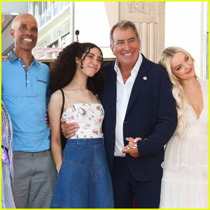 Kenny Ortega is Joined by Dove Cameron & Cameron Boyce's Family at Walk of Fame Ceremony