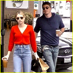 Emma Roberts & Garrett Hedlund Grab Lunch Together in Los Feliz