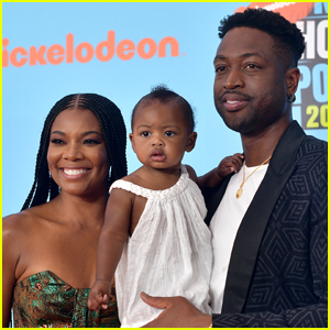 Gabrielle Union & Dwyane Wade Attend Kids' Choice Sports Awards with Daughter Kaavia!