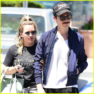 Hilary Duff & Fiance Matthew Koma Couple Up for Day Out in Studio City