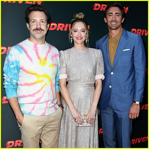 Jason Sudeikis, Judy Greer, & Lee Pace Premiere 'Driven' in Hollywood