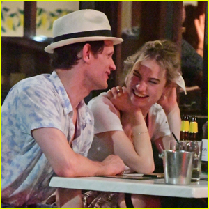 Lily James & Matt Smith Get Cozy on Date Night in London!