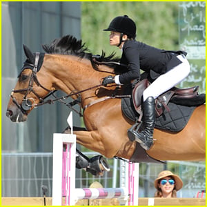 Mary-Kate Olsen Shows Off Her Impressive Horseback Riding Skills While Competing in Paris!