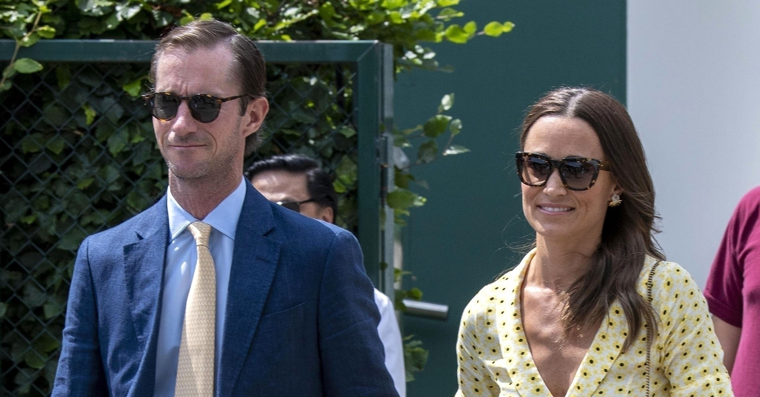 Pippa Middleton & James Matthews Couple Up for Day at Wimbledon 2019