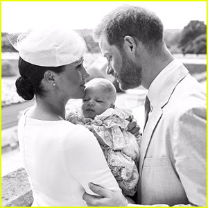 Meghan Markle & Prince Harry Share Photos from Archie's Christening!