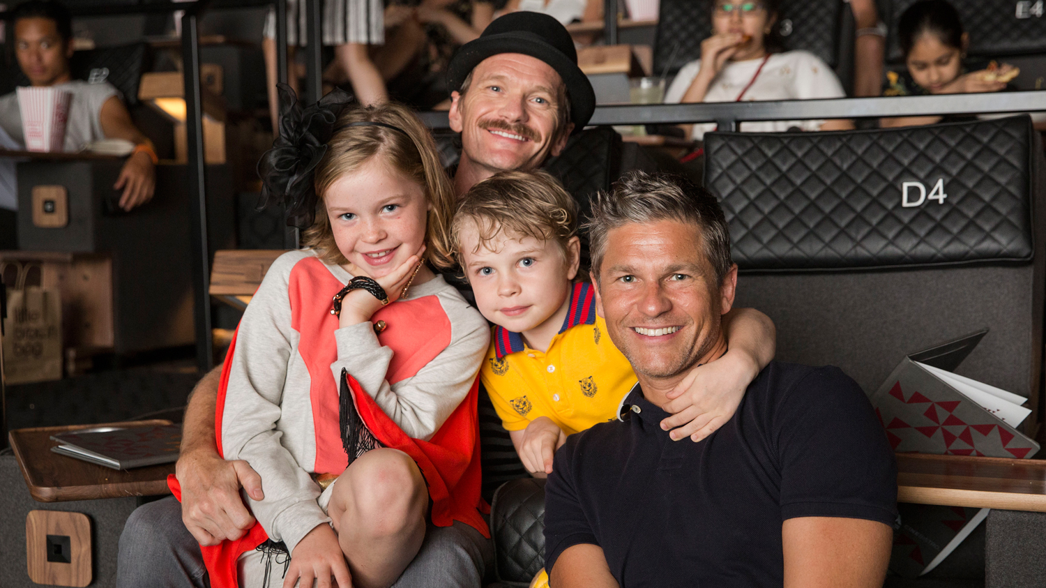 Neil Patrick Harris & David Burtka Take the Kids to See ‘The Lion King
