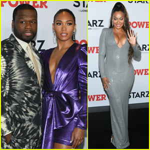 50 Cent, La La Anthony, & More Step Out for 'Power' Season Six Premiere in NYC!