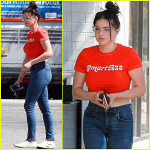 Ariel Winter Sends a Message With Her Shirt While Out to Lunch