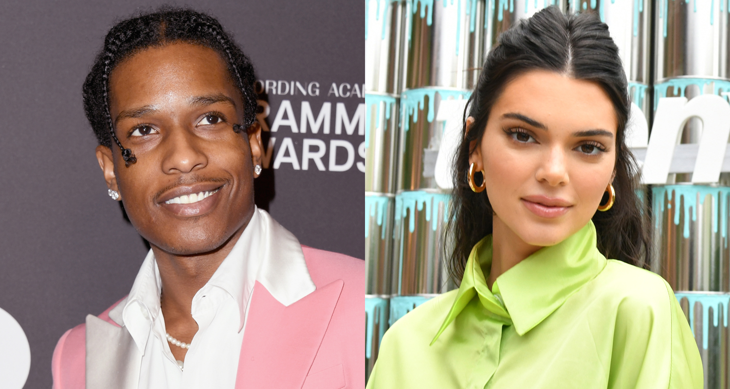A$AP Rocky Attends Kanye West’s Sunday Service with Kendall Jenner ...