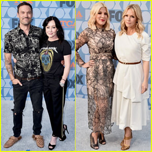 'Beverly Hills, 90210' Cast Celebrate Reboot Premiere at Fox TCA Party - Watch Opening Credits!