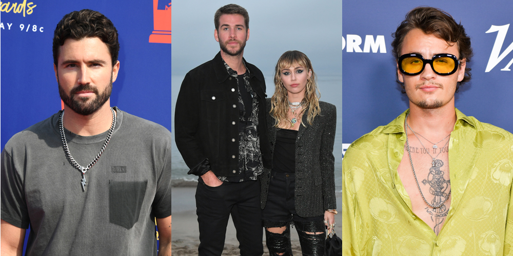 Miley Cyrus Reacts to Brody Jenner & Brandon Thomas Lee Joking About(02)