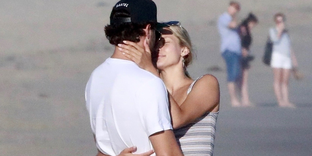 Brody Jenner & Girlfriend Josie Canseco Kiss on the Beach in Malibu
