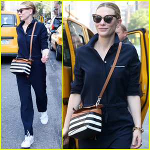 Cate Blanchett Rocks a Jumpsuit While Out in New York City