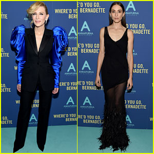 Cate Blanchett & Troian Bellisario Premiere 'Where'd You Go, Bernadette' in NYC