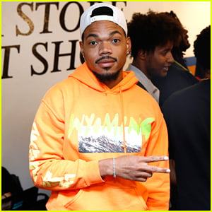 Chance the Rapper Supports Joe Freshgoods at Snapple Pop-Up Shop!