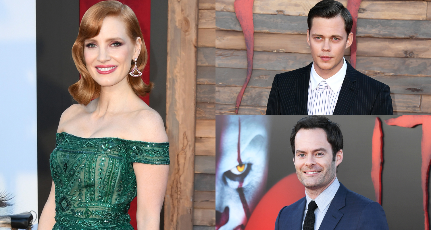 Jessica Chastain, Bill Skarsgard & ‘It: Chapter Two’ Cast Celebrate
