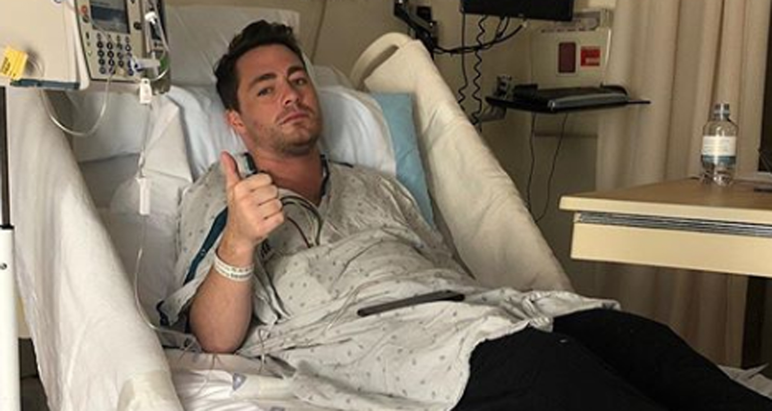 Colton Haynes Gets Candid About His Battle With Addiction in Hospital