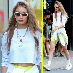Gigi Hadid Steps Out in NYC After Her Vacation in Greece