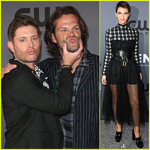 'Supernatural' Stars Jensen Ackles & Jared Padalecki Hit Up Their Last CW Summer TCA Party