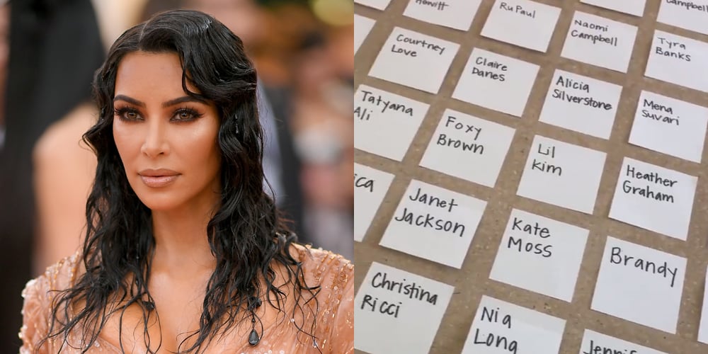 Kim Kardashian Is Sending Her New Makeup to These ’90s Icons | Kim