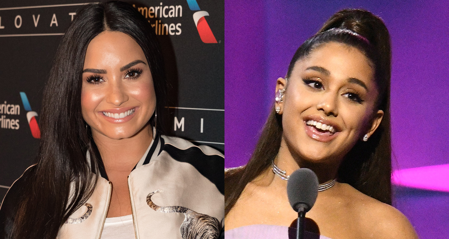 Demi Lovato Celebrates 27th Birthday at Ariana Grande Concert! Ariana