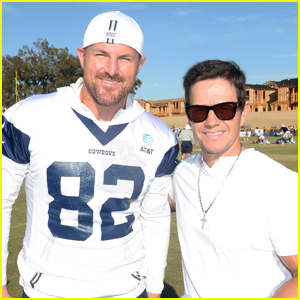 Mark Wahlberg Attends Dallas Cowboys Training Camp