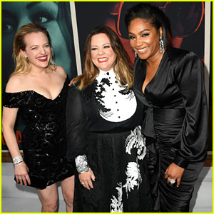 Melissa McCarthy, Tiffany Haddish, & Elisabeth Moss Happily Premiere 'The Kitchen!'
