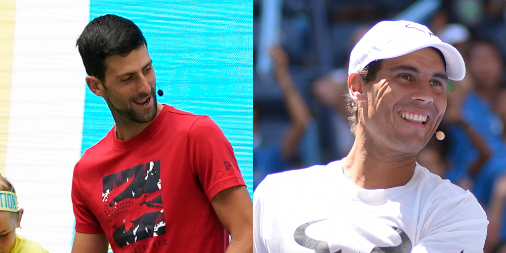 Novak Djokovic & Rafael Nadal Kick Off U.S. Open at Arthur Ashe Kids’ Day!