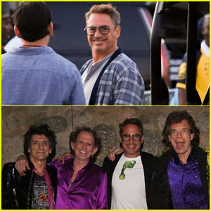 Robert Downey Jr. Announces NASA Naming Record-Setting Mars Rock After The Rolling Stones!