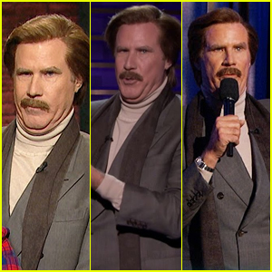 Will Ferrell Plays Ron Burgundy on Every Late Night TV Show - Watch!