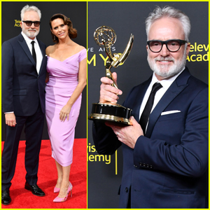 Amy Landecker Supports New Husband Bradley Whitford at Creative Arts Emmys 2019!