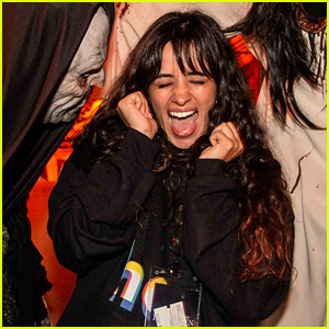 Camila Cabello Gets Spooked at Halloween Horror Nights