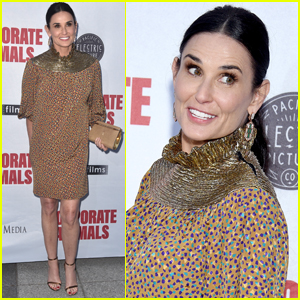 Demi Moore is All Smiles at 'Corporate Animals' Premiere!