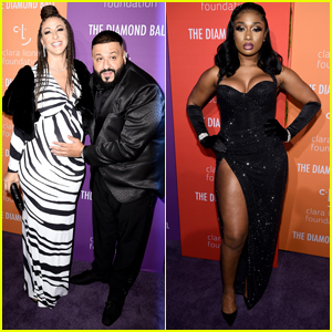 DJ Khaled Cradles Pregnant Wife Nicole Tuck's Baby Bump at Diamond Ball 2019!