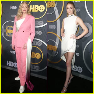Gwendoline Christie & Sophie Turner Celebrate 'Game of Thrones' Emmy Wins with New Looks at HBO After Party!
