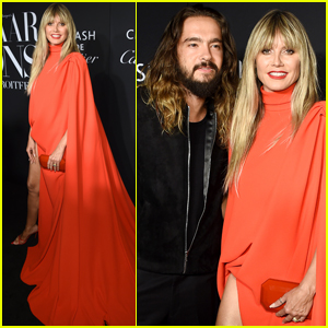 Heidi Klum & Tom Kaulitz Couple Up For Harper's Bazaar Icons Party!