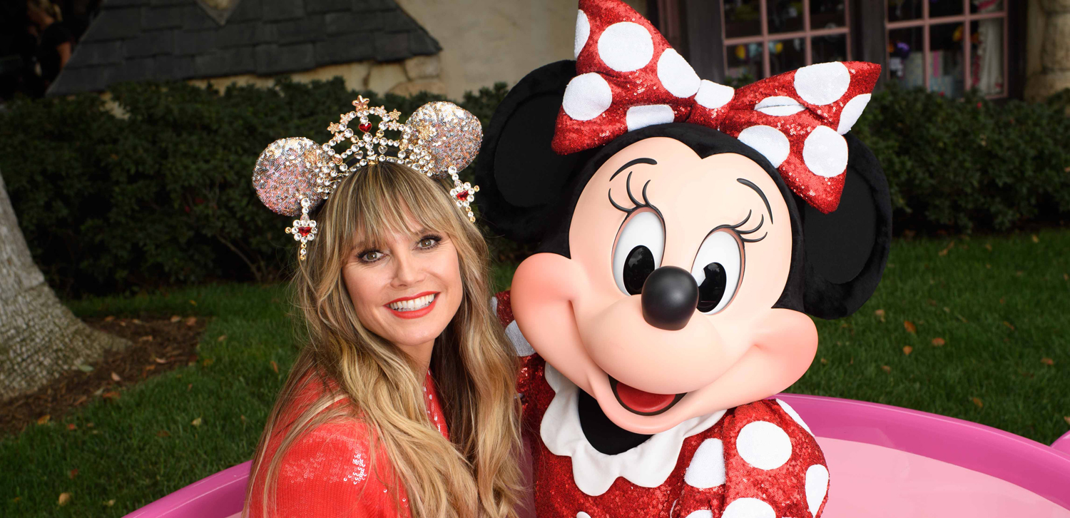 Heidi Klum Debuts Her Personally Designed Minnie Mouse Ears 