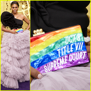 Laverne Cox's Emmys 2019 Clutch Has a Very Important Message
