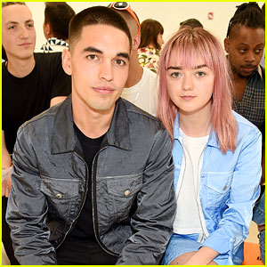 Maisie Williams & Boyfriend Reuben Selby Sit Front Row at Helmut Lang's NYFW Show