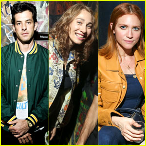 Mark Ronson, Regina Spektor, & Brittany Snow Attend VIP Preview of 'Meet Me In The Bathroom: The Art Show'