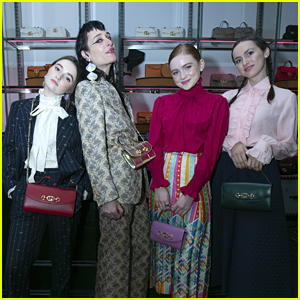 Kaitlyn Dever, Sadie Sink & Maude Apatow Celebrate Gucci's Zumi Handbag Collection in Chicago