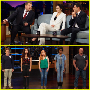 Michelle Dockery & Max Greenfield Play Hilarious UK or US Guessing Game with James Corden!